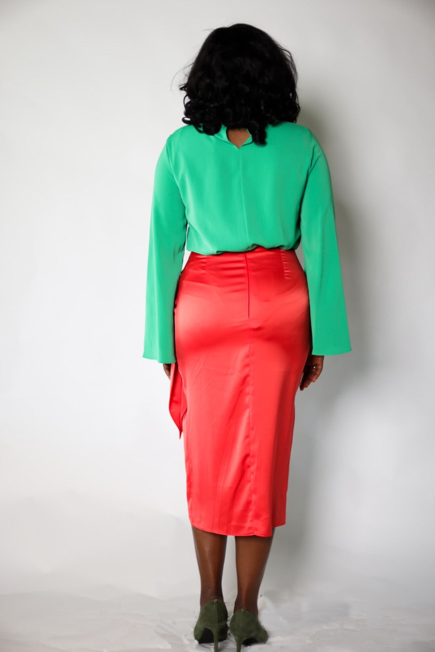 Elysian Flow Midi skirt