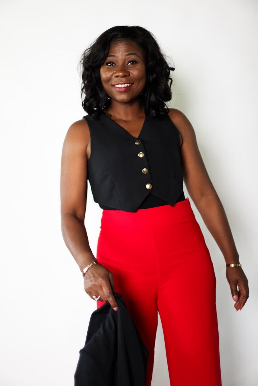 Scarlet Breeze Loose Pants
