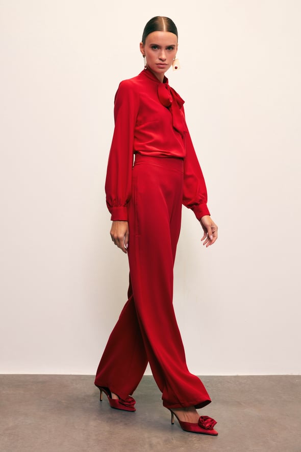 Scarlet Breeze Loose Pants