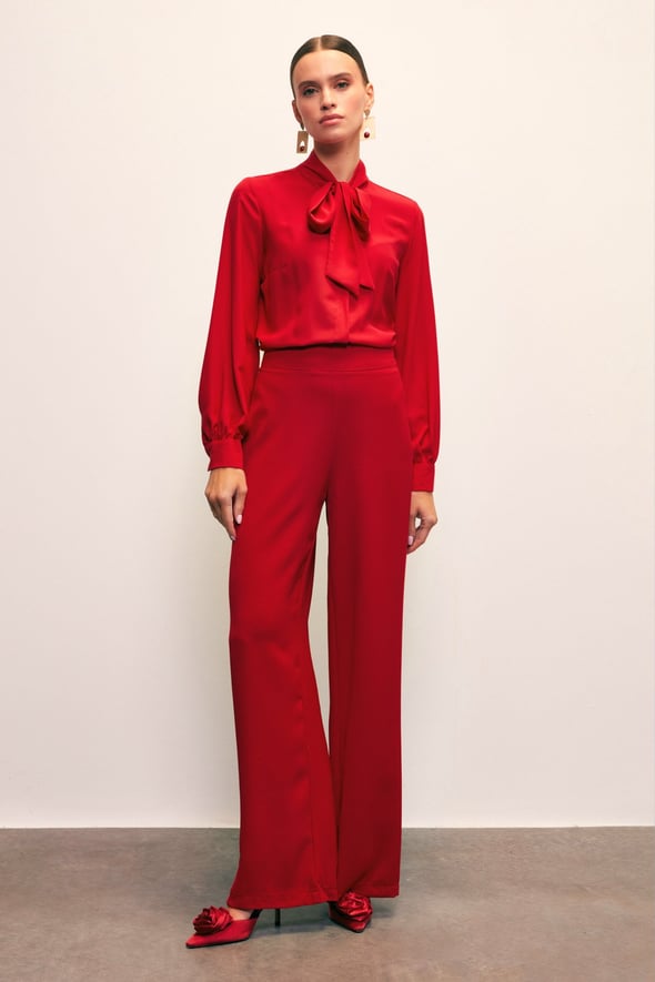 Scarlet Breeze Loose Pants