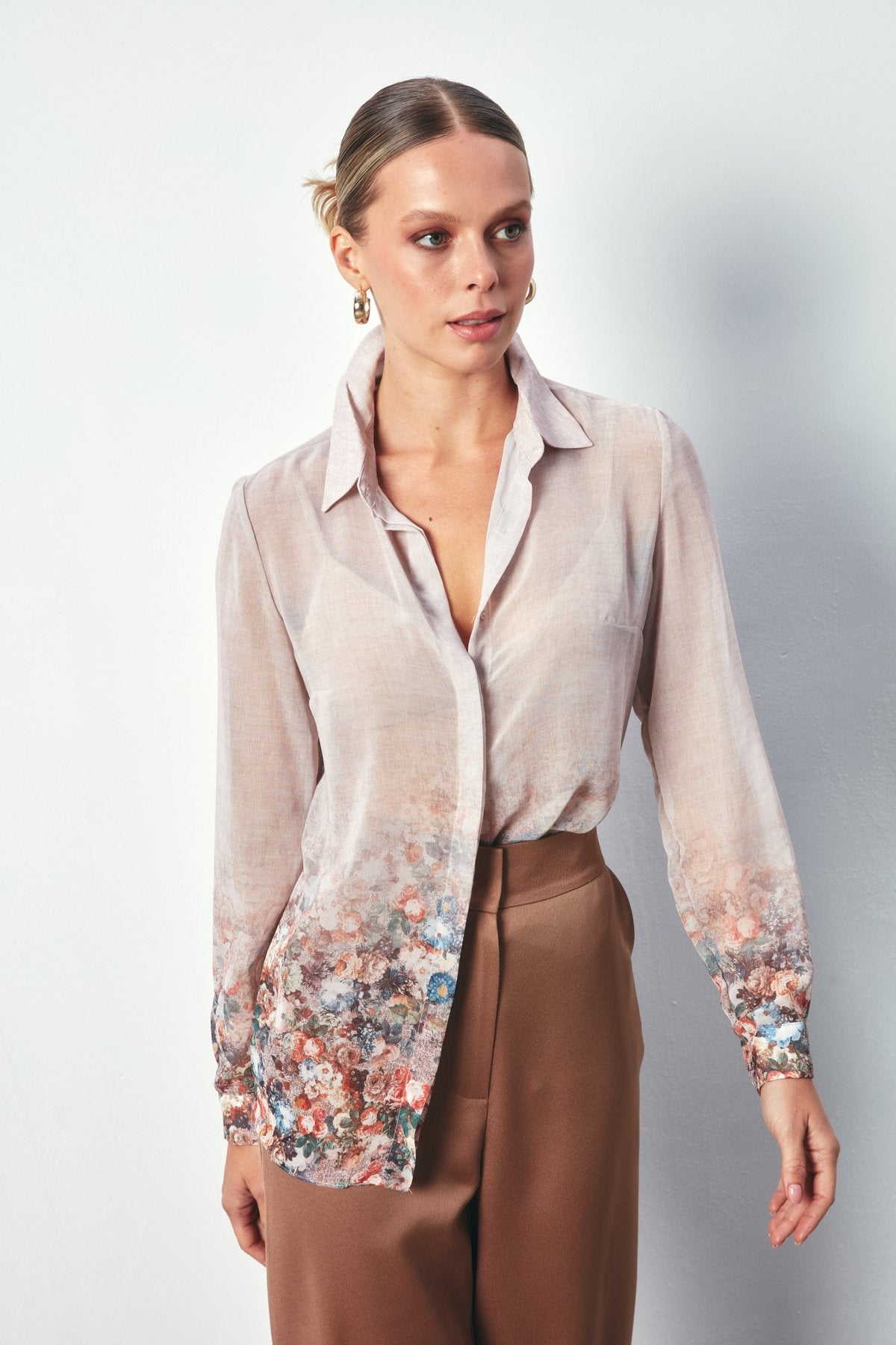 Florielle Long Sleeve Floral Shirt