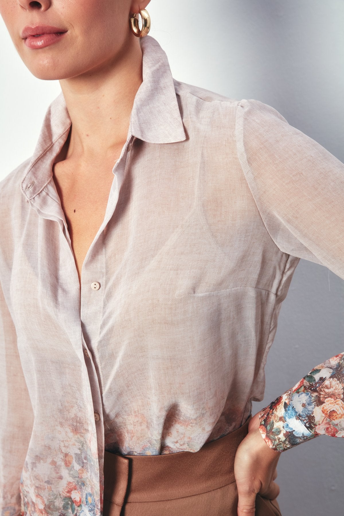 Florielle Long Sleeve Floral Shirt