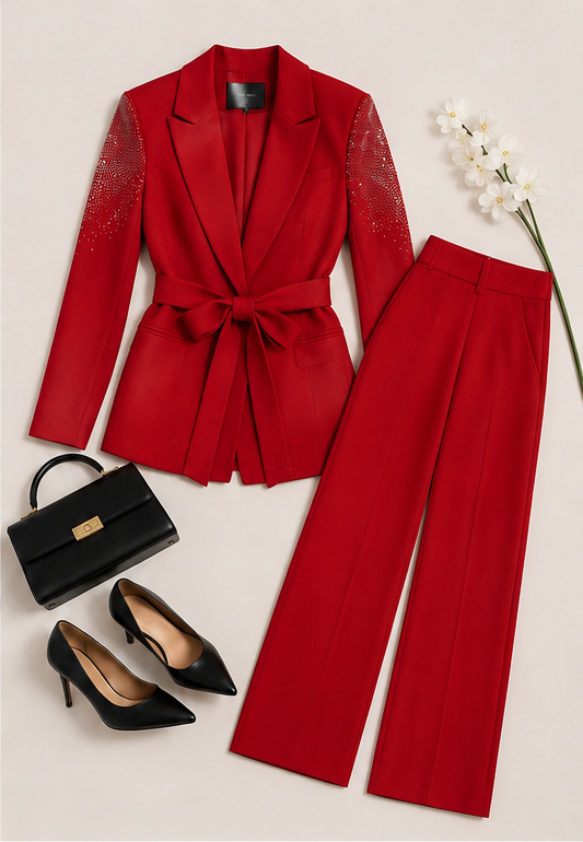 Power Play Pant Suit