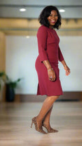 Boardroom Belle Knee Length Dress