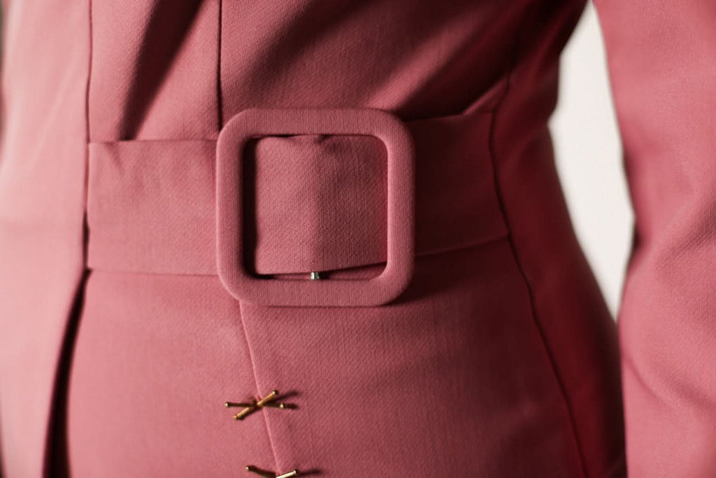 Blush Breeze Knee length dress