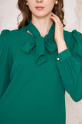 Catherine Long Sleeve Gold Buttoned Shirt