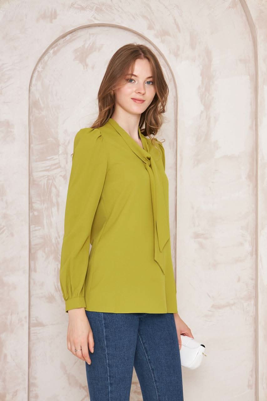 Catherine Long Sleeve Gold Buttoned Shirt