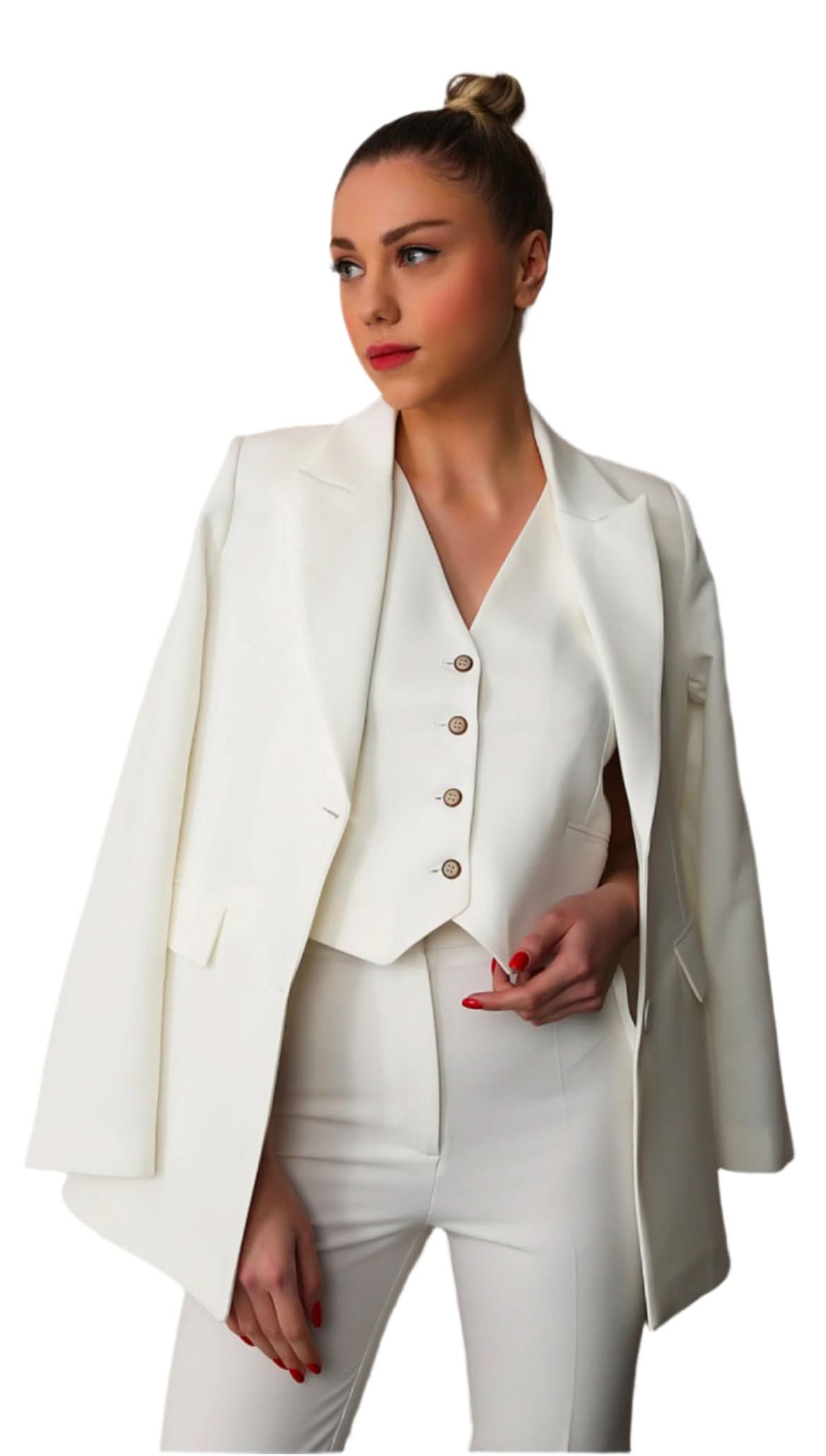 Aaliyah Vest and Blazer