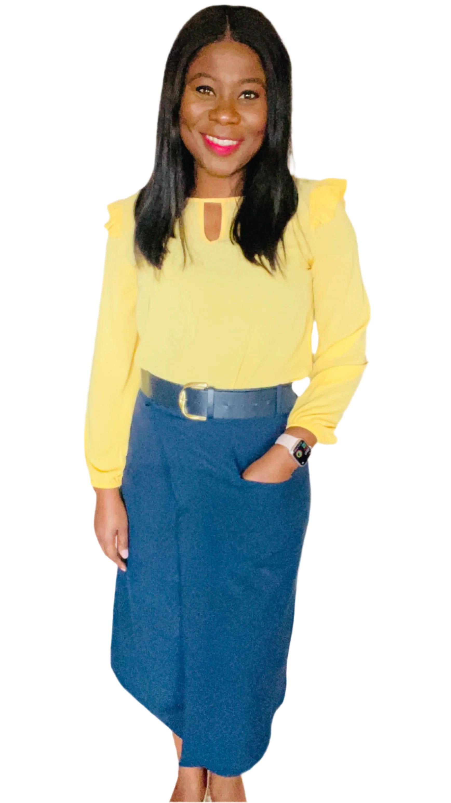 Vivian Knee Length Skirt