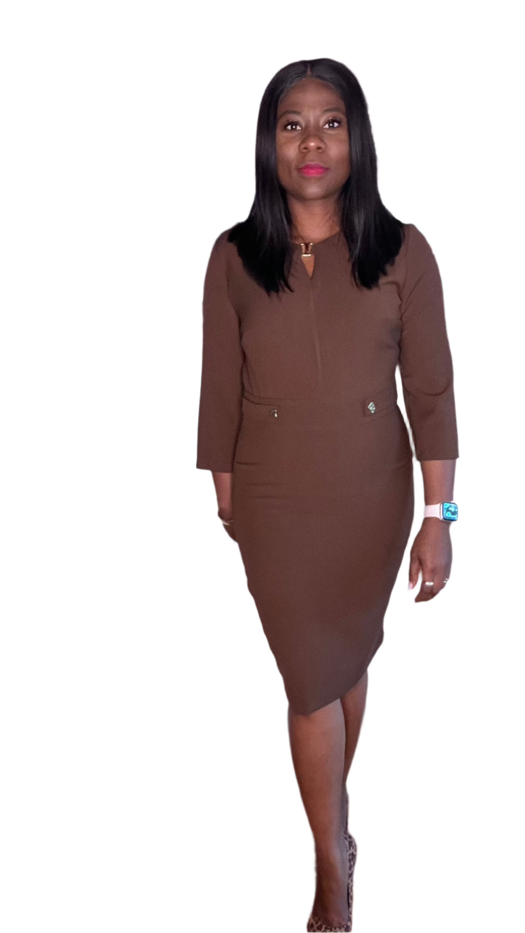 Bruna Belleza Knee Length dress