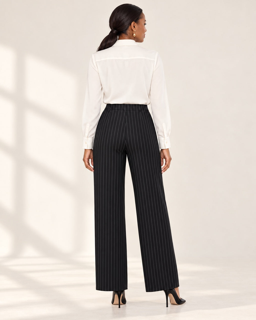 Belgravia Women's Pinstripe Pant Suit Bundle