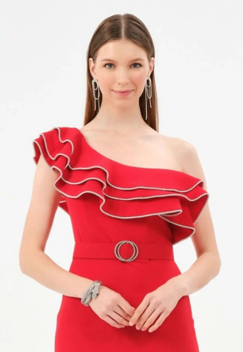 Anais One Shoulder Party Dress