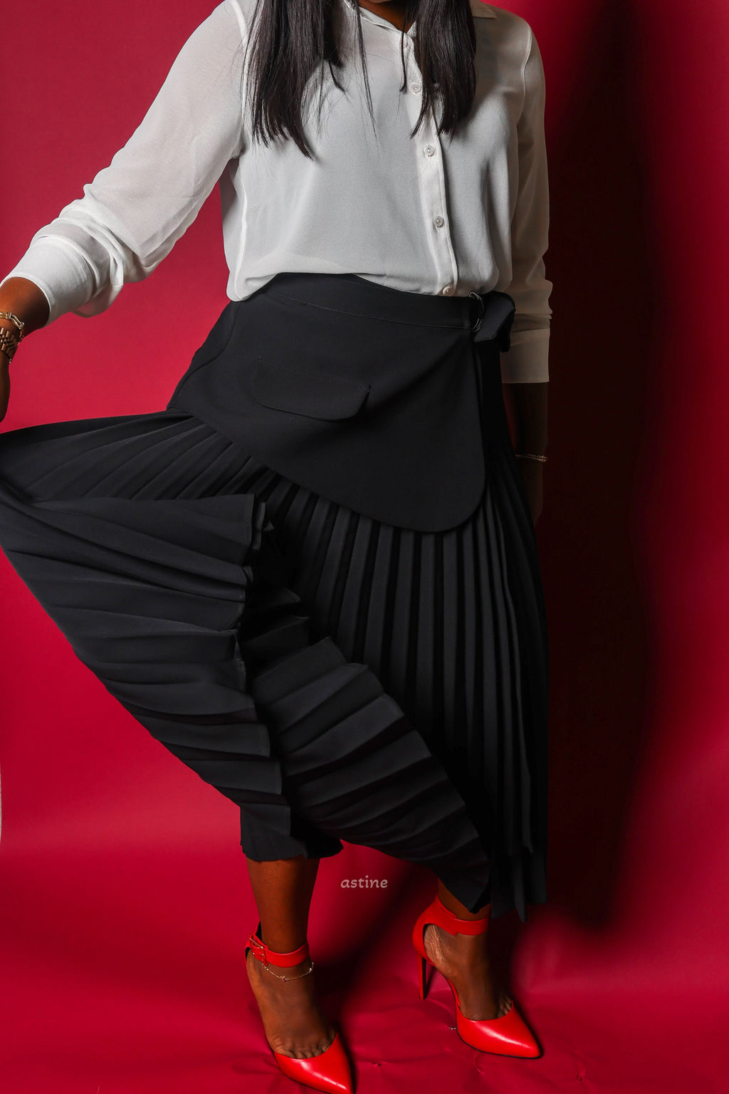 Shakira Pleated Skirts