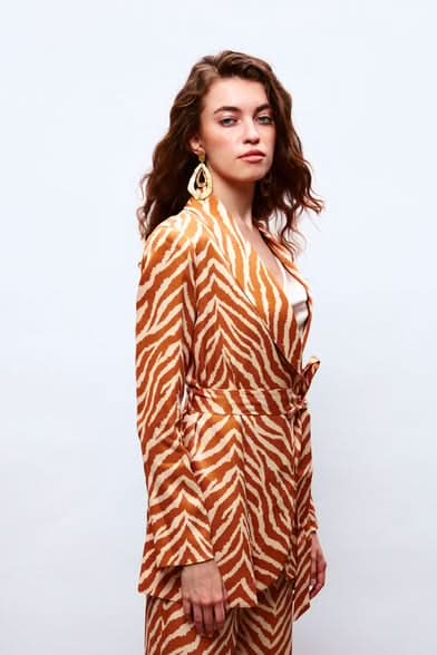 Meg Animal Print Jacket